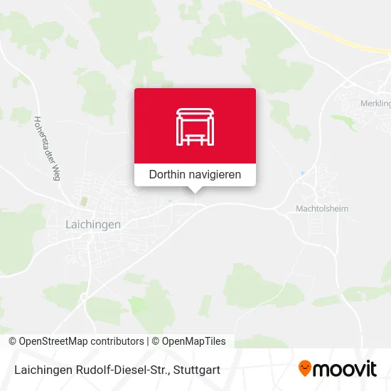 Laichingen Rudolf-Diesel-Str. Karte