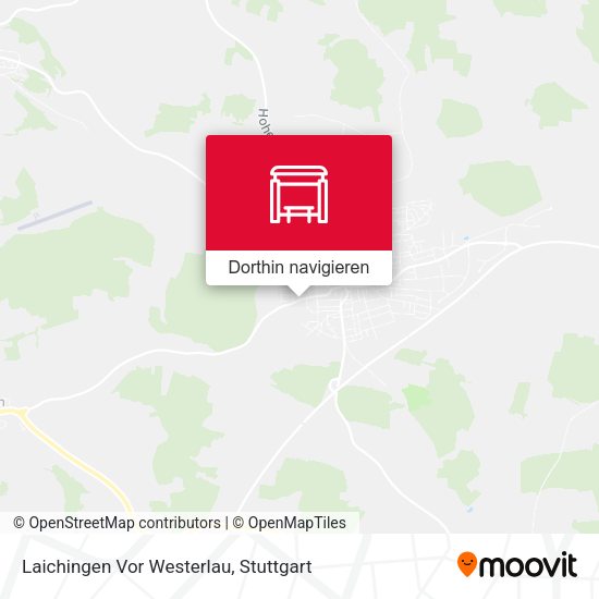 Laichingen Vor Westerlau Karte