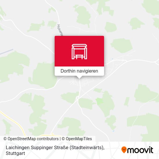 Laichingen Suppinger Straße (Stadteinwärts) Karte