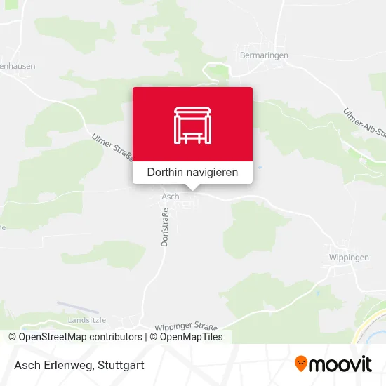 Asch Erlenweg Karte
