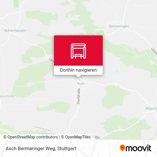 Asch Bermaringer Weg Karte