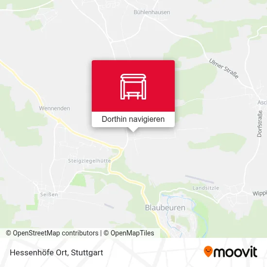 Hessenhöfe Ort Karte