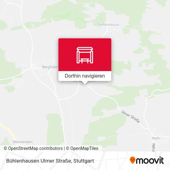 Bühlenhausen Ulmer Straße Karte