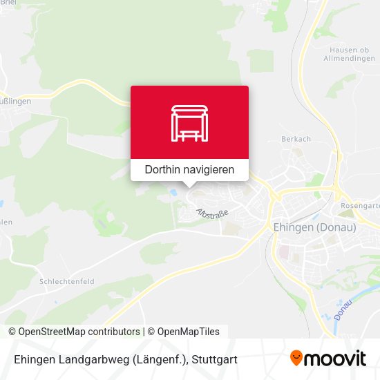 Ehingen Landgarbweg (Längenf.) Karte