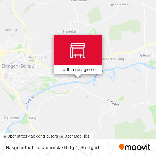 Nasgenstadt Donaubrücke Bstg 1 Karte
