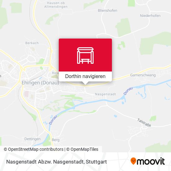 Nasgenstadt Abzw. Nasgenstadt Karte