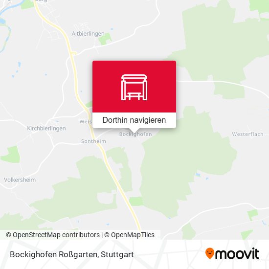 Bockighofen Roßgarten Karte