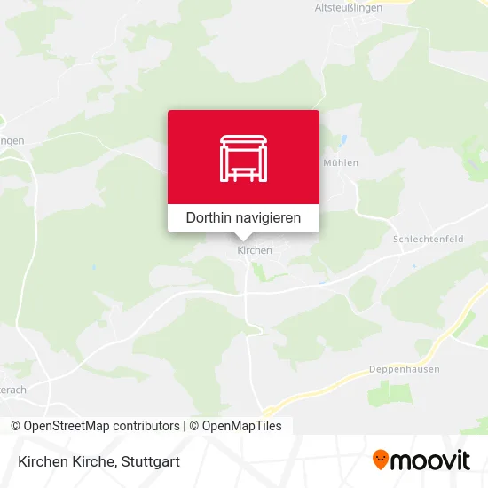 Kirchen Kirche Karte