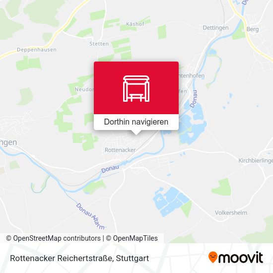Rottenacker Reichertstraße Karte