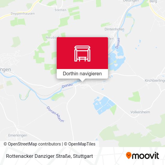 Rottenacker Danziger Straße Karte