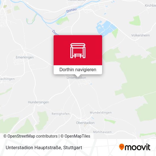 Unterstadion Hauptstraße Karte