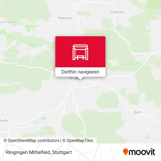 Ringingen Mittelfeld Karte