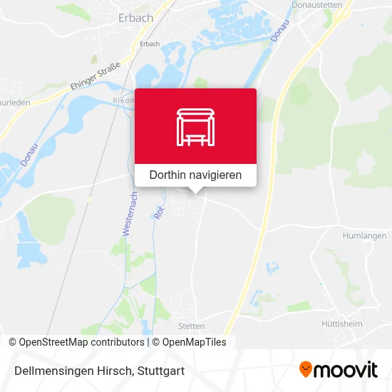 Dellmensingen Hirsch Karte