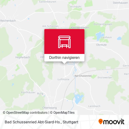 Bad Schussenried Abt-Siard-Hs. Karte