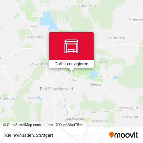 Kleinwinnaden Karte