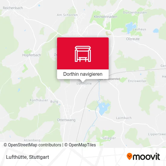 Lufthütte Karte