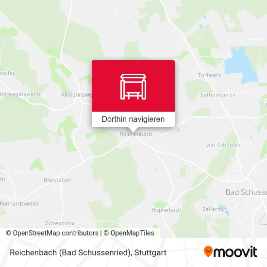 Reichenbach (Bad Schussenried) Karte