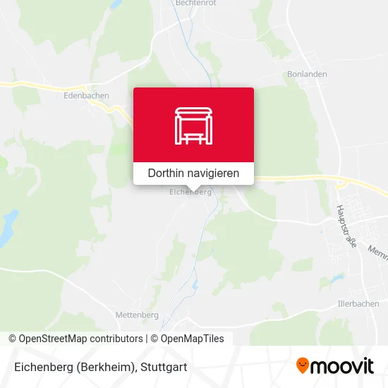 Eichenberg (Berkheim) Karte