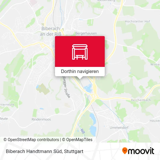 Biberach Handtmann Süd Karte