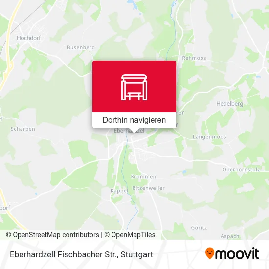 Eberhardzell Fischbacher Str. Karte