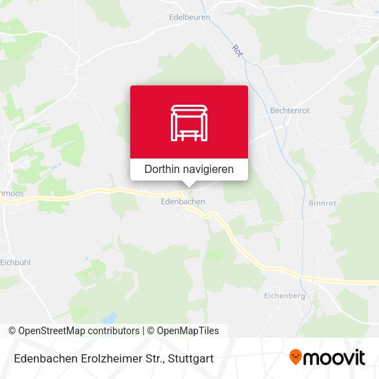 Edenbachen Erolzheimer Str. Karte
