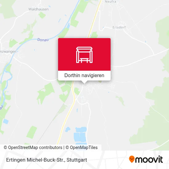 Ertingen Michel-Buck-Str. Karte