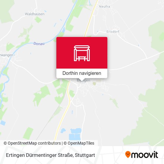 Ertingen Dürmentinger Straße Karte