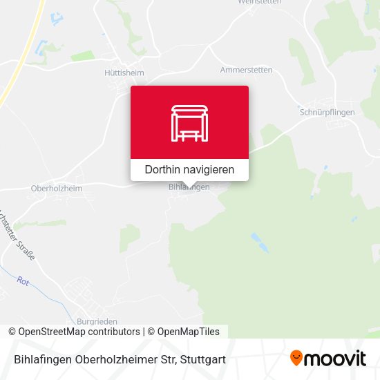 Bihlafingen Oberholzheimer Str Karte