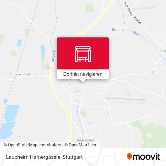 Laupheim Hafnergässle Karte