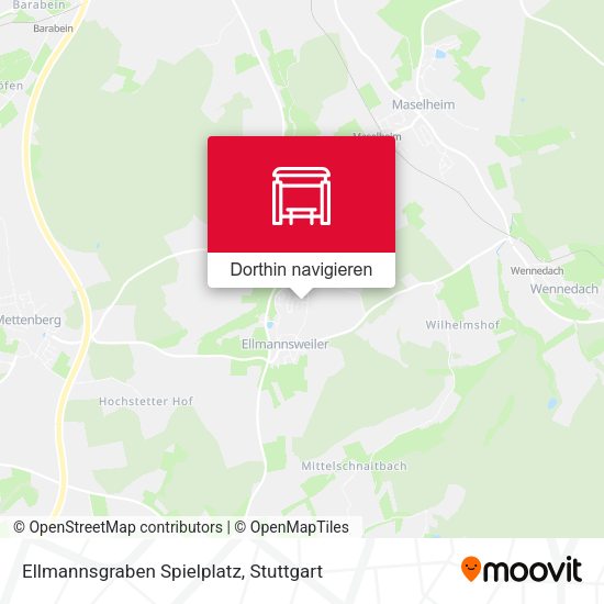 Ellmannsgraben Spielplatz Karte