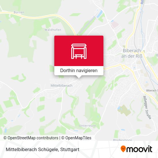 Mittelbiberach Schügele Karte