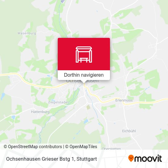 Ochsenhausen Grieser Bstg 1 Karte