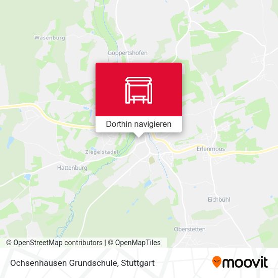 Ochsenhausen Grundschule Karte