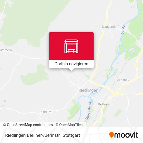 Riedlingen Berliner-/Jerinstr. Karte