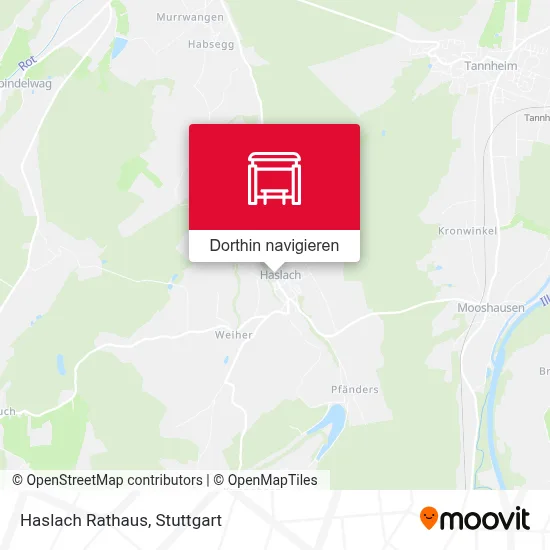 Haslach Rathaus Karte