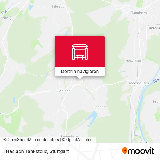 Haslach Tankstelle Karte