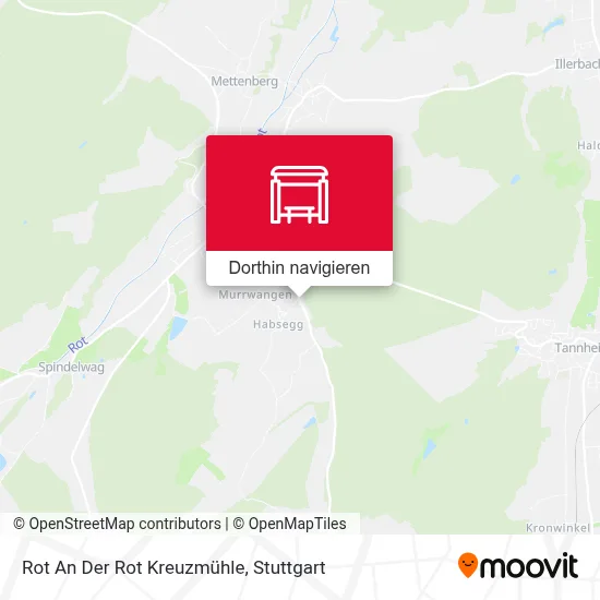 Rot An Der Rot Kreuzmühle Karte