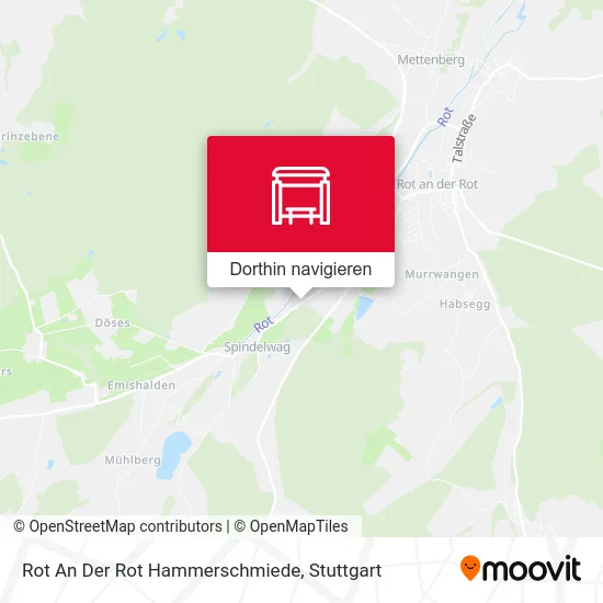 Rot An Der Rot Hammerschmiede Karte