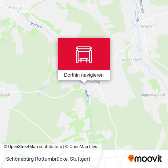 Schönebürg Rottumbrücke Karte
