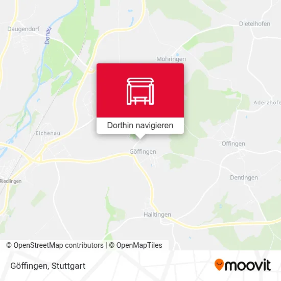 Göffingen Karte