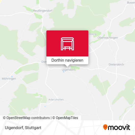 Uigendorf Karte