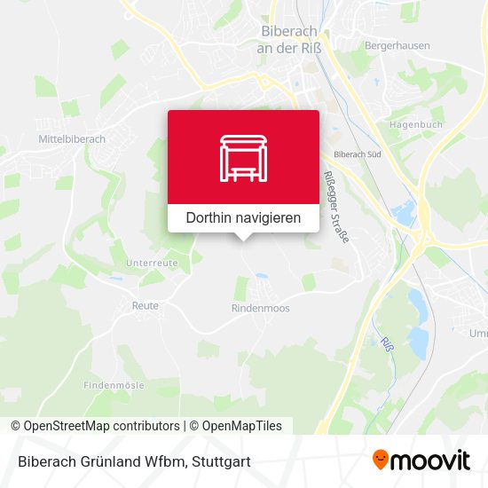Biberach Grünland Wfbm Karte