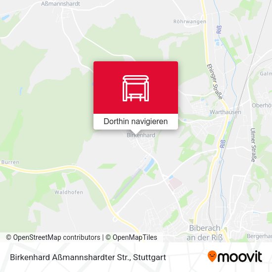 Birkenhard Aßmannshardter Str. Karte