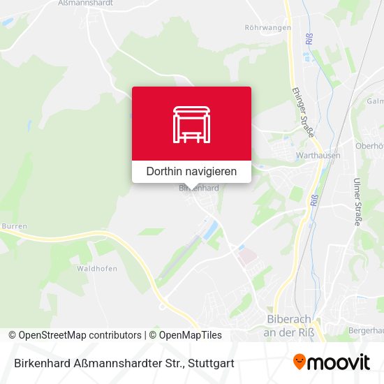 Birkenhard Aßmannshardter Str. Karte