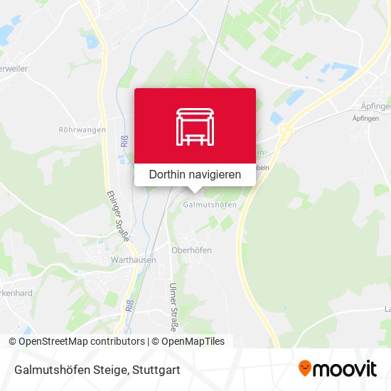 Galmutshöfen Steige Karte