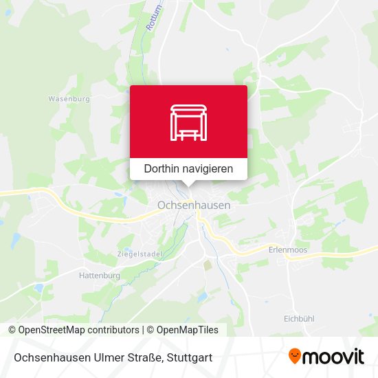 Ochsenhausen Ulmer Straße Karte