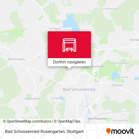 Bad Schussenried Rosengarten Karte