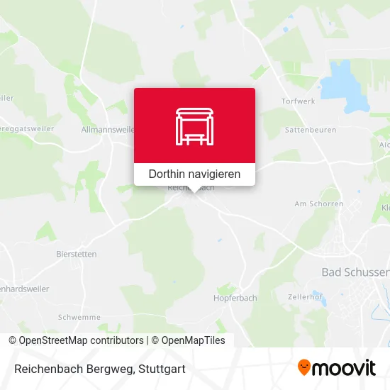 Reichenbach Bergweg Karte