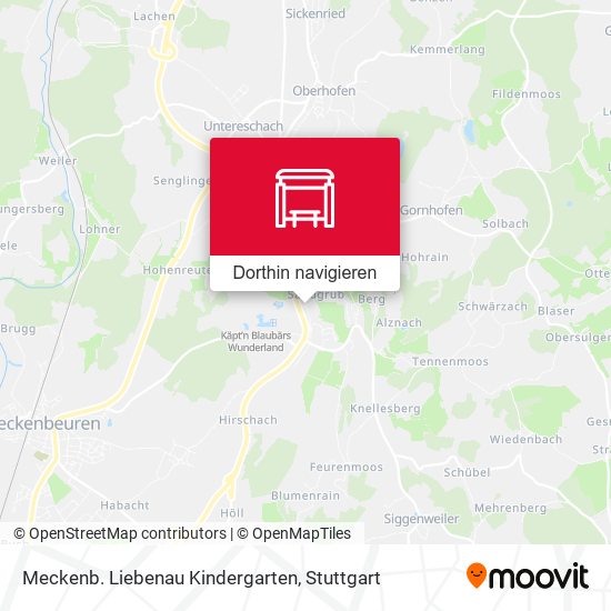 Meckenb. Liebenau Kindergarten Karte