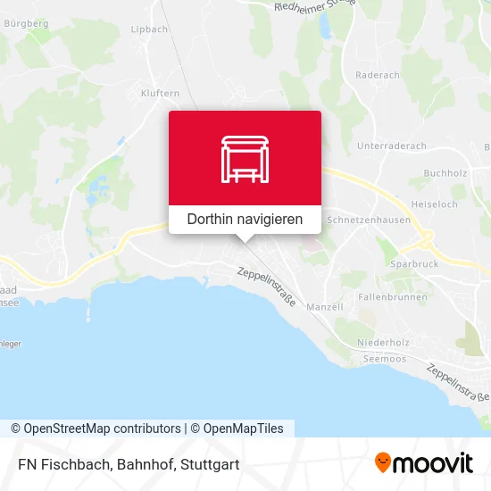 FN Fischbach, Bahnhof Karte